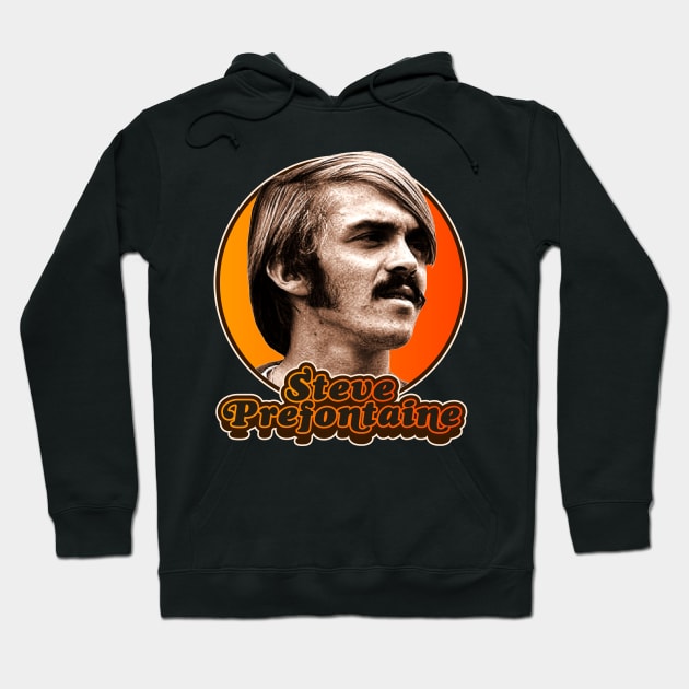 Retro Steve Prefontaine Tribute Hoodie by darklordpug